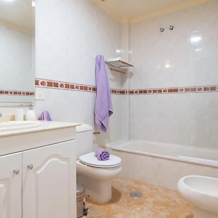 Sea View Pool Bbq Tenerife Lägenhet *